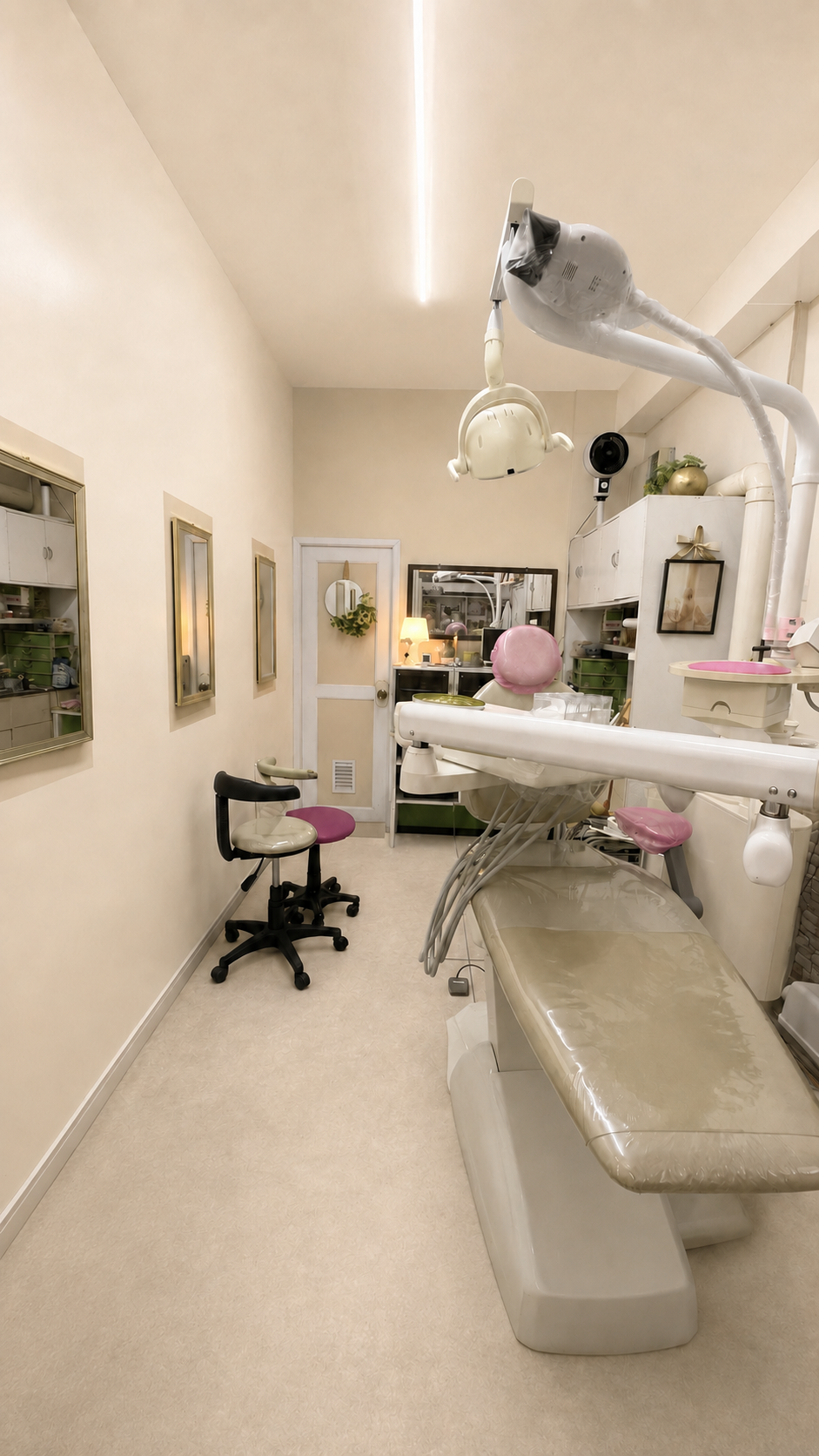 The warm and welcoming Royal Smiles treatment room